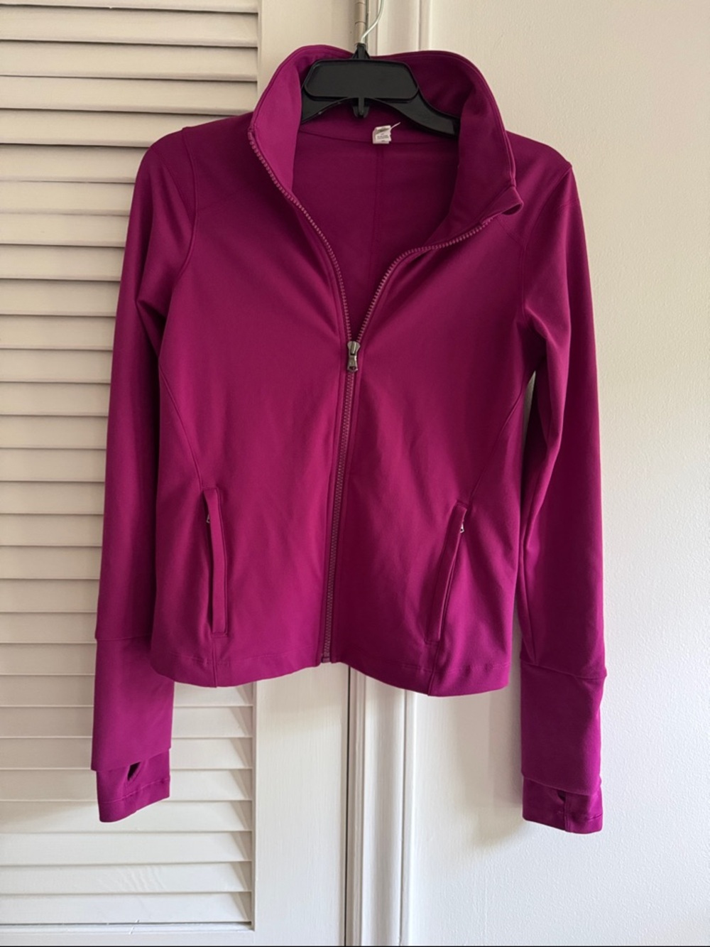 Under Armour Women's Magenta Full-Zip Sportswear Fitness Jacket SZ Small